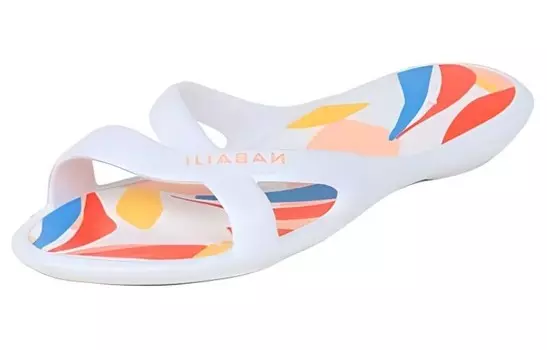 Шлепанцы женские белые Decathlon