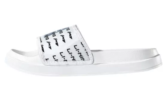 Шлепанцы женские белые Lining