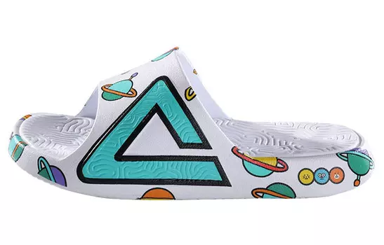 Шлепанцы женские белые Peak