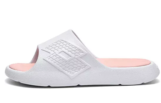 Шлепанцы женские белые/пудровые Lotto