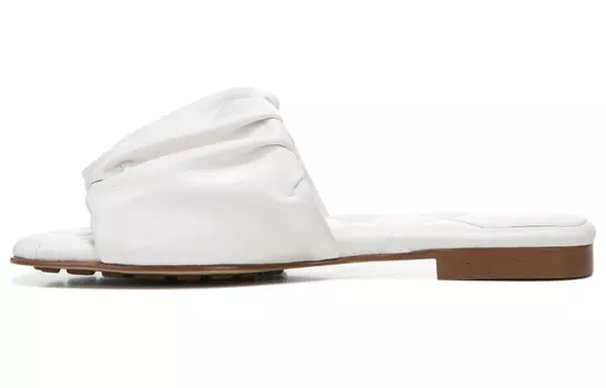 Шлепанцы женские белые Sam Edelman