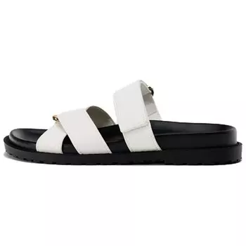 Шлепанцы женские белые Zara