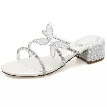 Шлепанцы женские белый Kemeilian