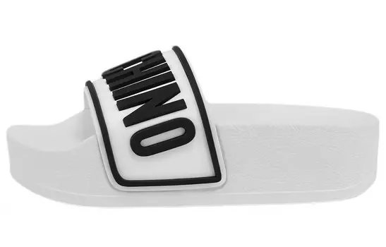 Шлепанцы женские белый Moschino