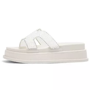 Шлепанцы женские белый Oms