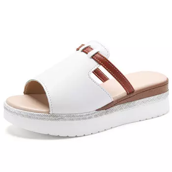 Шлепанцы женские белый Reivantix