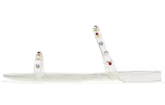 Шлепанцы женские белый Stuart Weitzman