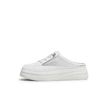 Шлепанцы женские белый Teenmix