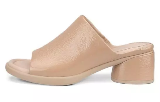 Шлепанцы женские бежевые Ecco