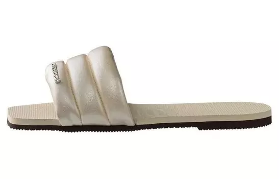 Шлепанцы женские бежевые Havaianas