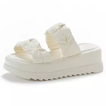 Шлепанцы женские бежевые Reihung