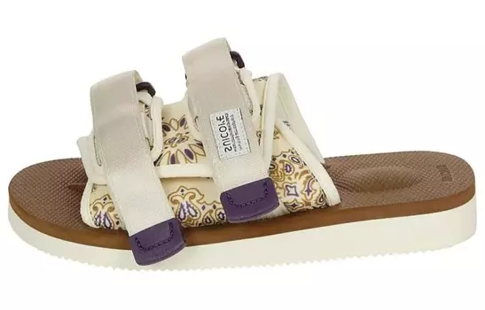 Шлепанцы женские бежевые Suicoke