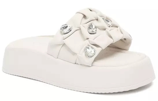 Шлепанцы женские бежевый Cameido