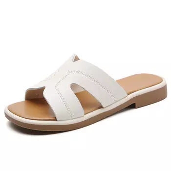 Шлепанцы женские бежевый Reivantix