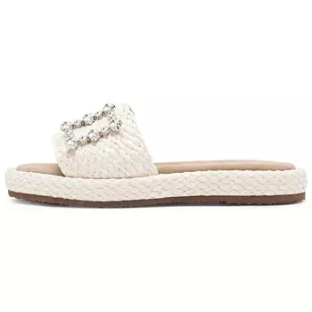 Шлепанцы женские бежевый Staccato