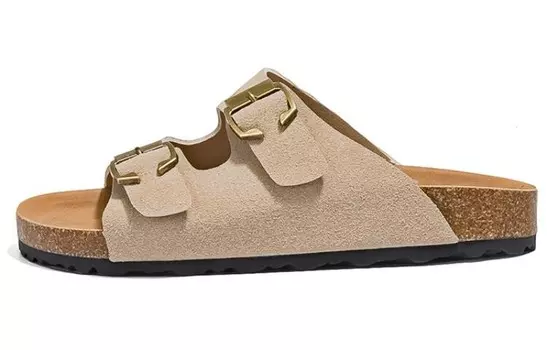 Шлепанцы женские бежевый Warrior