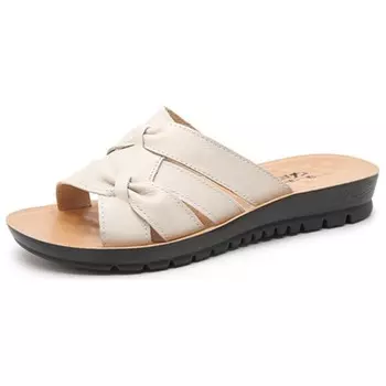 Шлепанцы женские бежевый Warrior