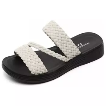 Шлепанцы женские бежевый Warrior