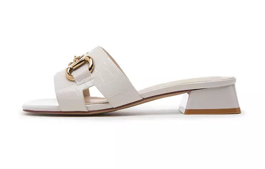 Шлепанцы женские бежевый Zgr