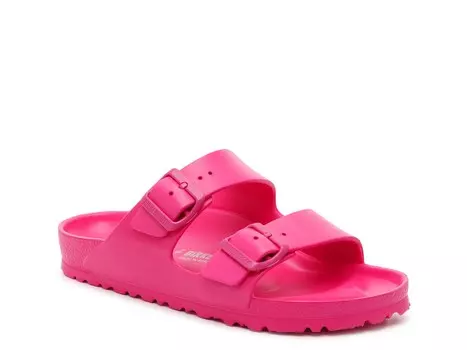 Шлепанцы женские Birkenstock Arizona Essentials, ярко-розовый