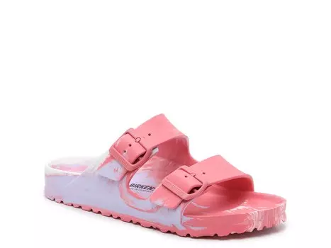 Шлепанцы женские Birkenstock Arizona Essentials, розовый / сиреневый