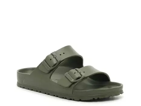 Шлепанцы женские Birkenstock Arizona Essentials, темно-зеленый