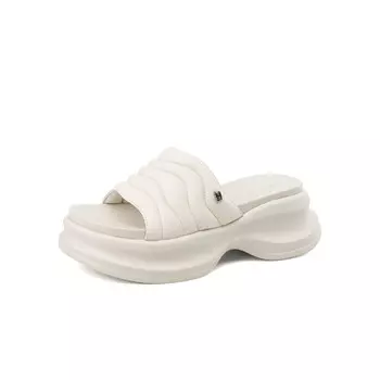 Шлепанцы женские Boerdiqi, серебряный