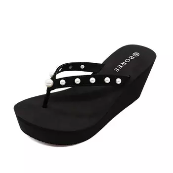 Шлепанцы женские Boree, черный