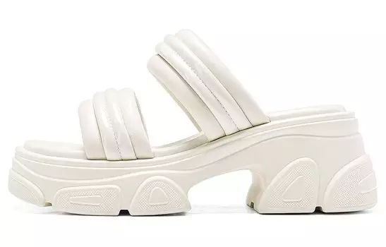 Шлепанцы женские Bosssunwen, белый