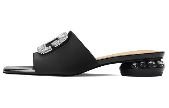 Шлепанцы женские Bosssunwen, черный