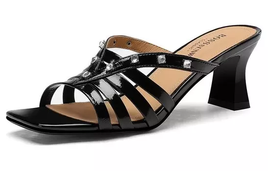 Шлепанцы женские Bosssunwen, черный