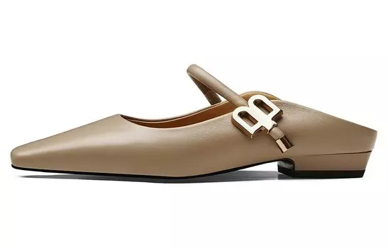 Шлепанцы женские Bosssunwen, цвет BV apricot