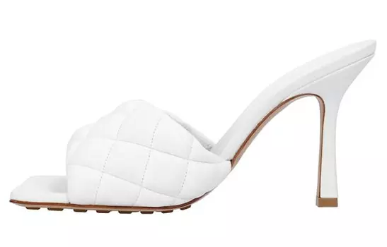 Шлепанцы женские Bottega Veneta Lido, белый