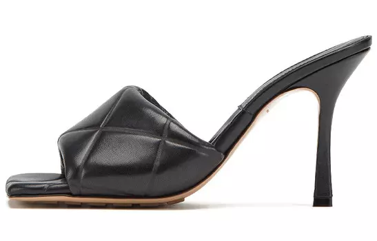 Шлепанцы женские Bottega Veneta Lido, черный