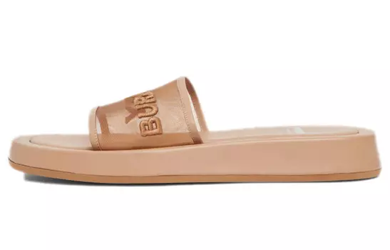 Шлепанцы женские Burberry, бежевый