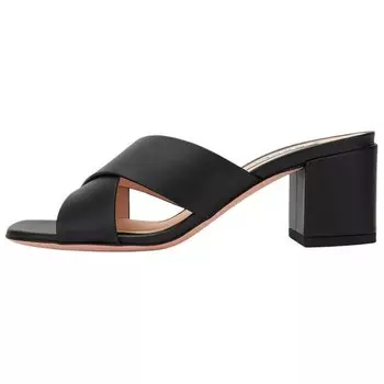 Шлепанцы женские черные Bally