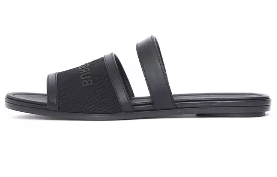 Шлепанцы женские черные Burberry