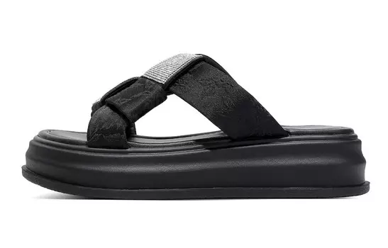 Шлепанцы женские черные C°Banner