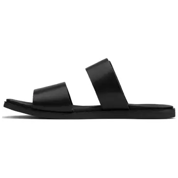 Шлепанцы женские черные Clarks