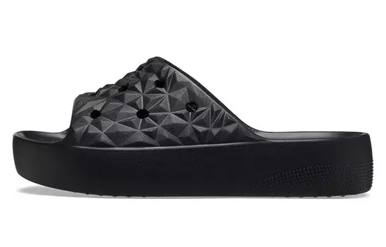 Шлепанцы женские черные Crocs