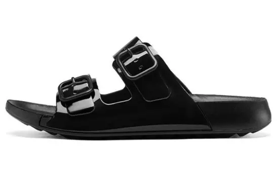 Шлепанцы женские черные Ecco