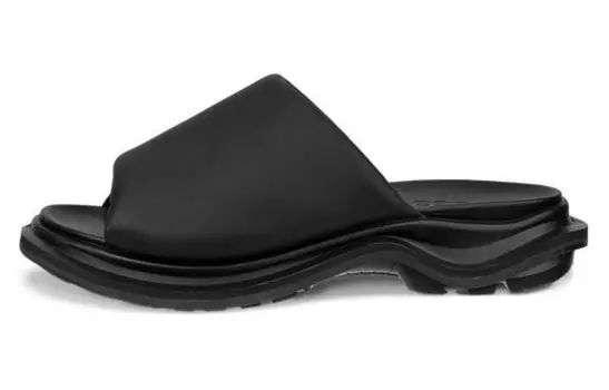 Шлепанцы женские черные Ecco