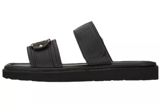 Шлепанцы женские черные Ferragamo