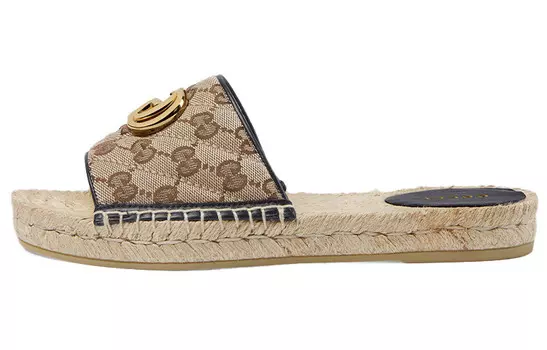 Шлепанцы женские черные Gucci