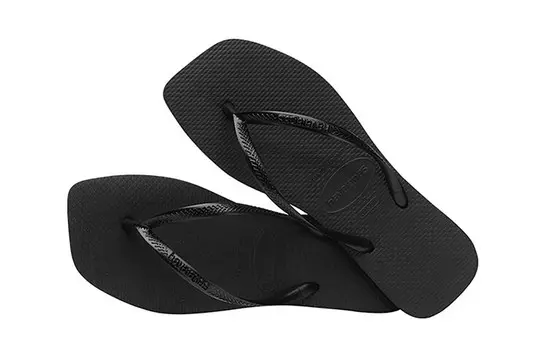 Шлепанцы женские черные Havaianas