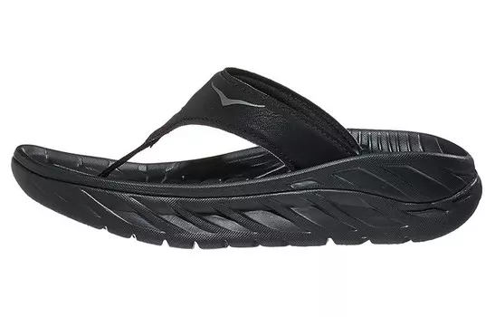 Шлепанцы женские черные Hoka One One
