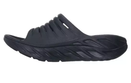 Шлепанцы женские черные Hoka One One