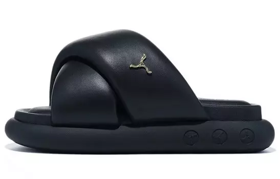 Шлепанцы женские черные Li-Ning 1990