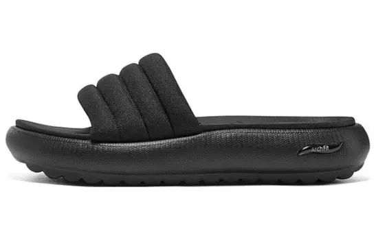 Шлепанцы женские черные Skechers