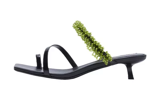 Шлепанцы женские черный 73Hours